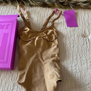 Fendi x Skims Brand New with Tags Sculpting Thong Bodysuit